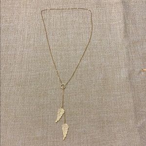 Long Angel loop necklace
